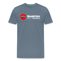 WasabiCars Logo T-shirt - steel blue
