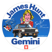 Isuzu Gemini 1800 Coupe LS/G / James Hunt Stickers